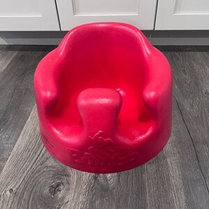 Red Bumbo Baby Floor Seat
